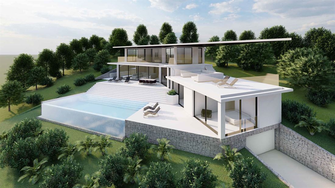 Luxury villas Santa Eularia Ibiza