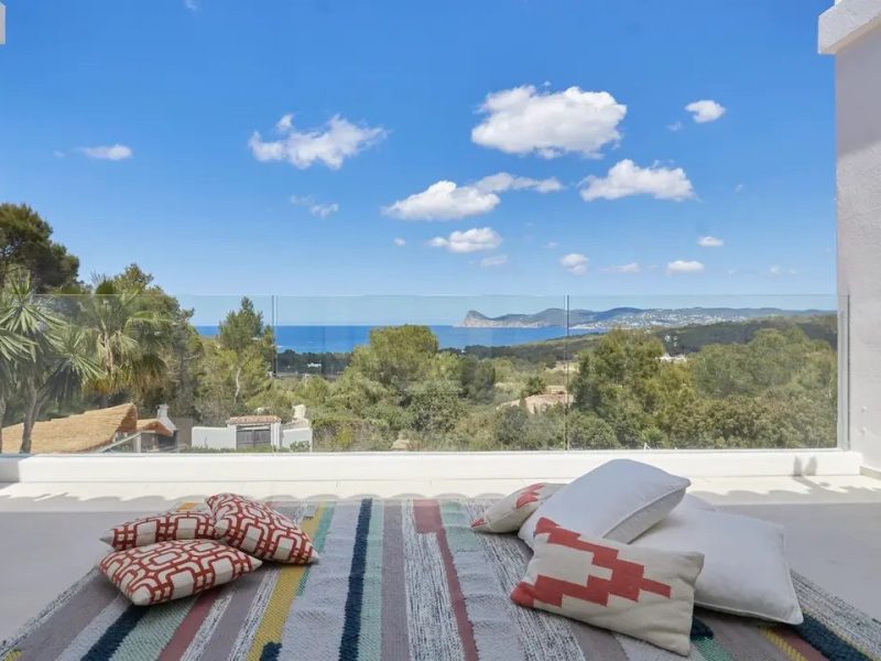 Villa Lau, Cala Bassa, sea view terrace