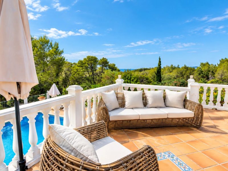 Can Paradis, villa bohemia de 4 dormitorios en Benimussa