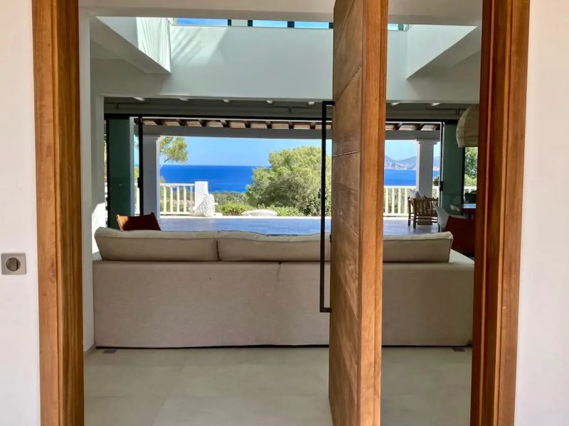 Villa Lau, Cala Bassa, interior sea view connection