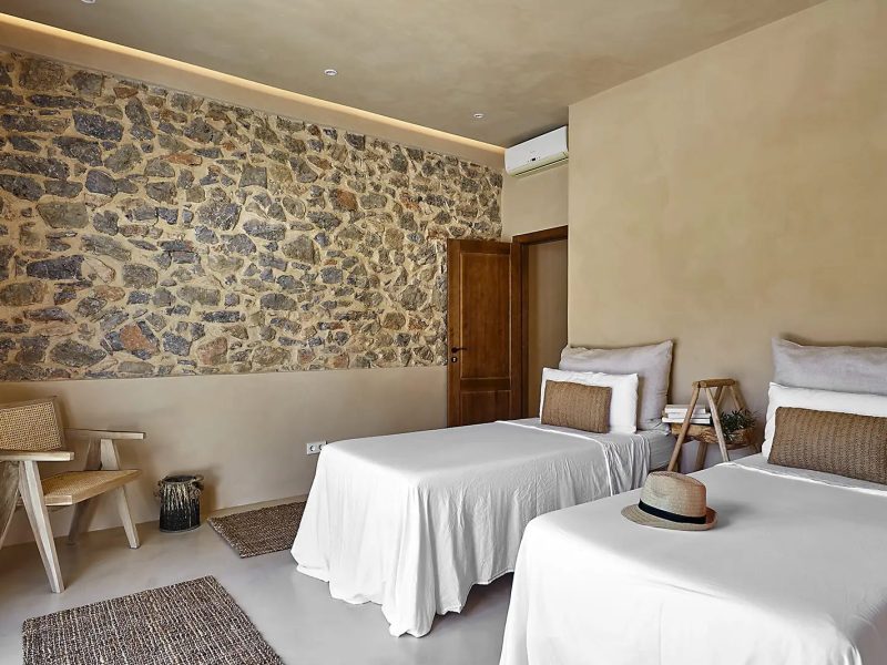 Casa nara san rafael twin bedroom