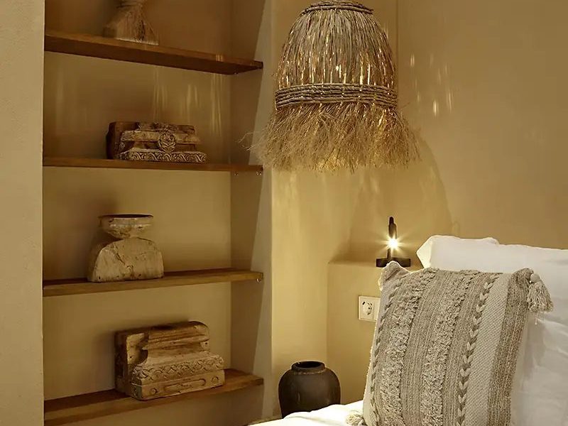 Casa nara san rafael bedroom storage detail