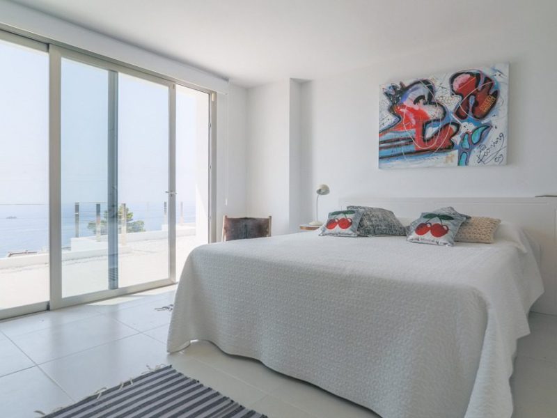 6 Bedroom Villa with Tourist Licence in Roca Llisa Primary bedroom sea view, 6 Bedroom Villa with Tourist Licence in Roca Llisa