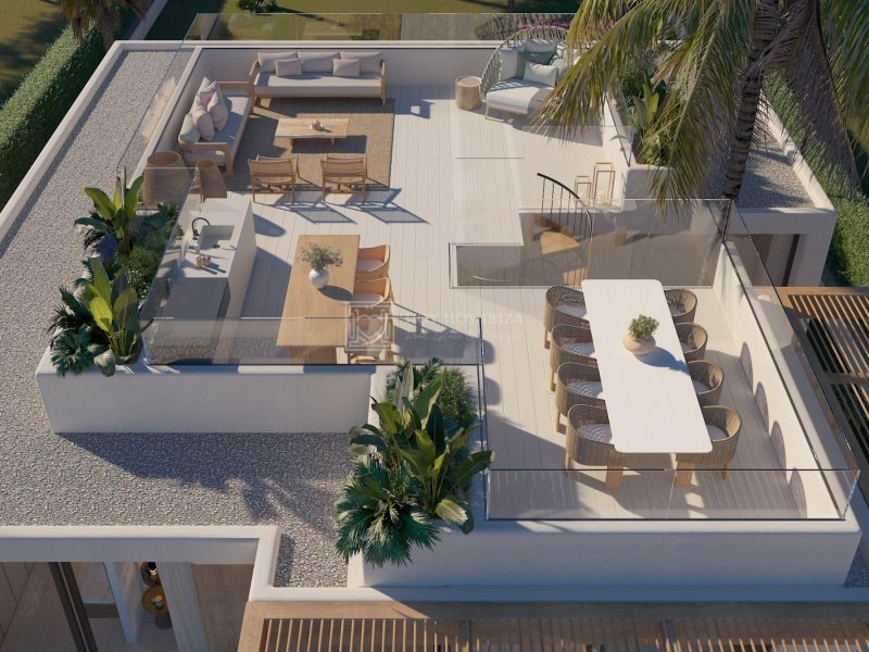Essenza Model 1 – 5 Bedroom New-Build Villas in Siesta Essenza Modelo 1: villas de obra nueva de 5 dormitorios en Siesta