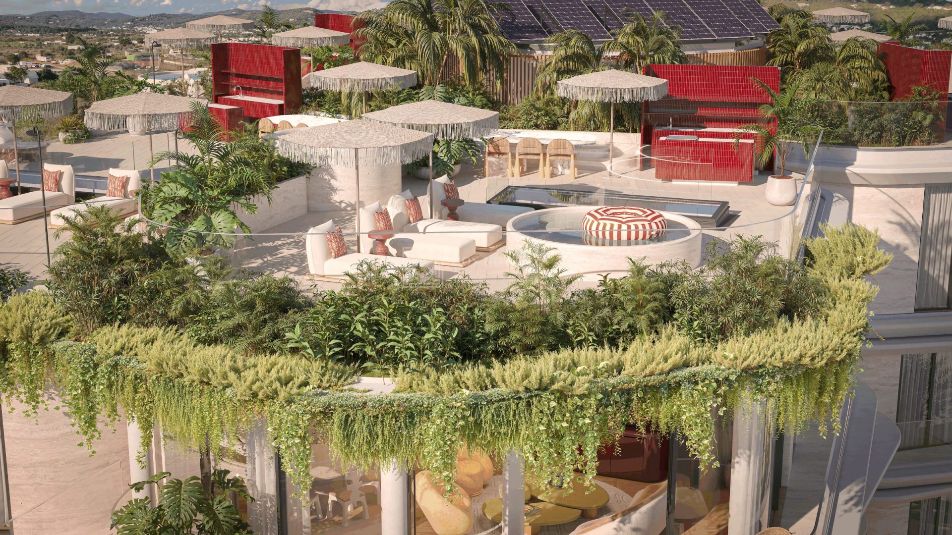 Casa Pacha Residences: áticos de 1 a 3 dormitorios con azotea privada