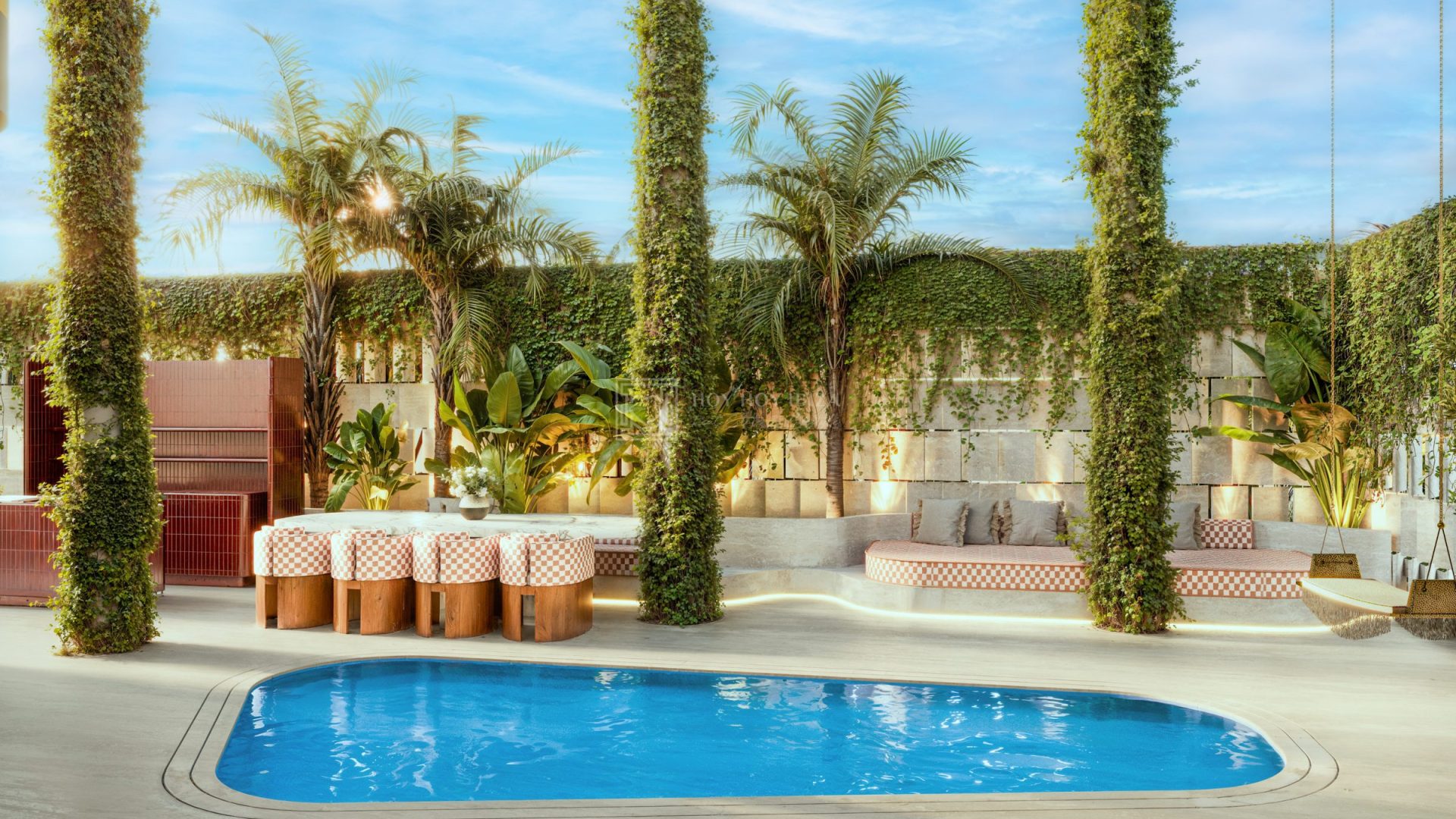 Casa Pacha Residences: 3-Bedroom Garden Villa with Private Pool Casa Pacha Residences: villa con jardín de 3 dormitorios y piscina privada