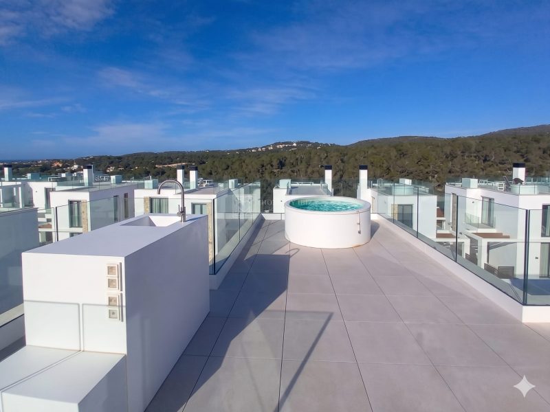 Unit 100 rooftop jacuzzi example, 3 Bedroom Villas at Tarida by Ncalma Homes