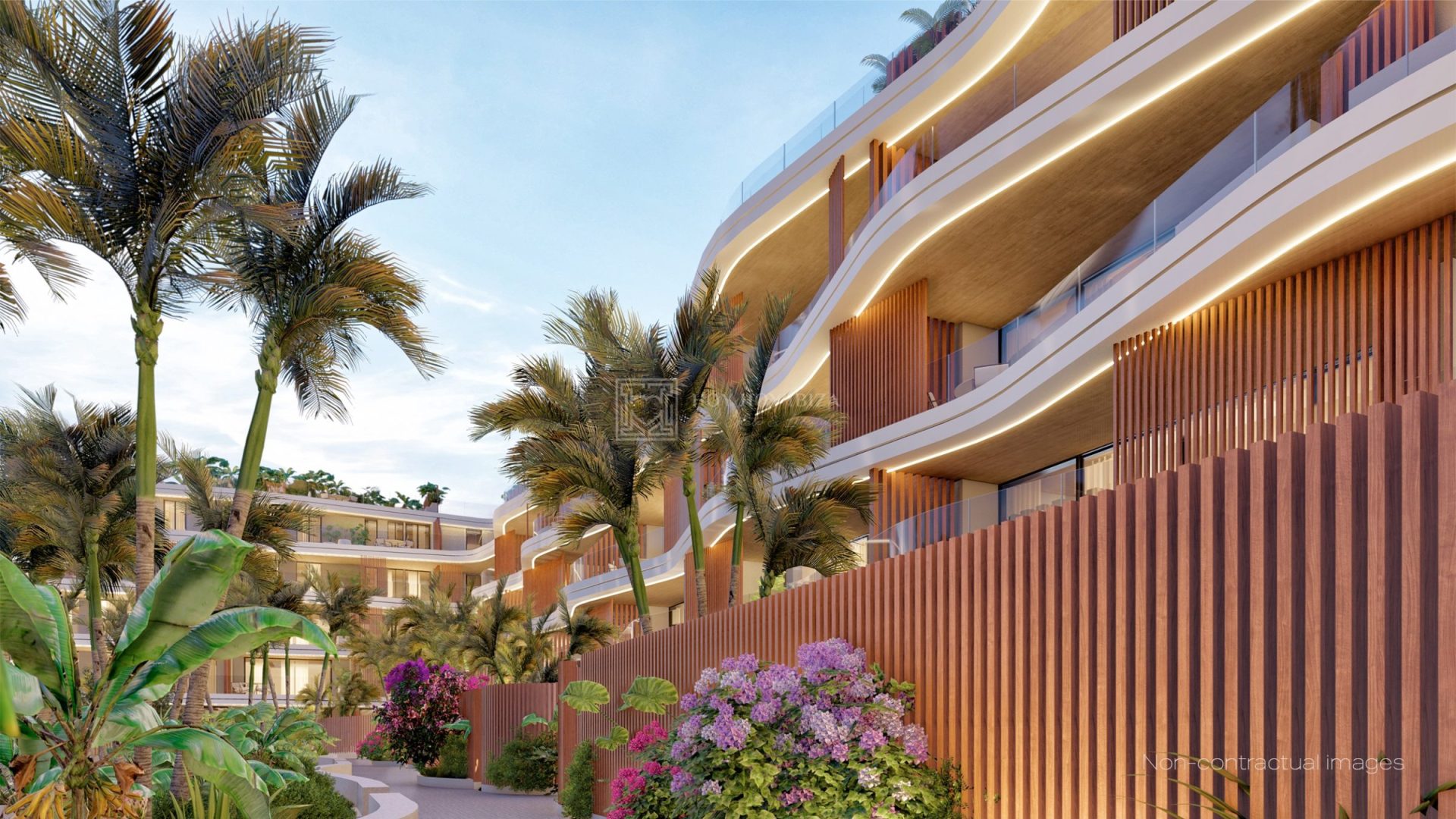 Residencias con jardín de 2 dormitorios en Waves