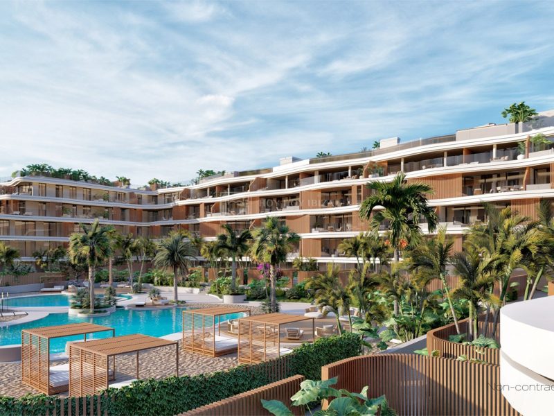 Residencias con jardín de 3 dormitorios en Waves