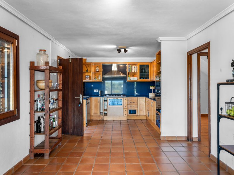 Villa open plan kitchen dining at Sant Antoni de Portmany, Ibiza Villa open plan kitchen dining at Sant Antoni de Portmany, Ibiza