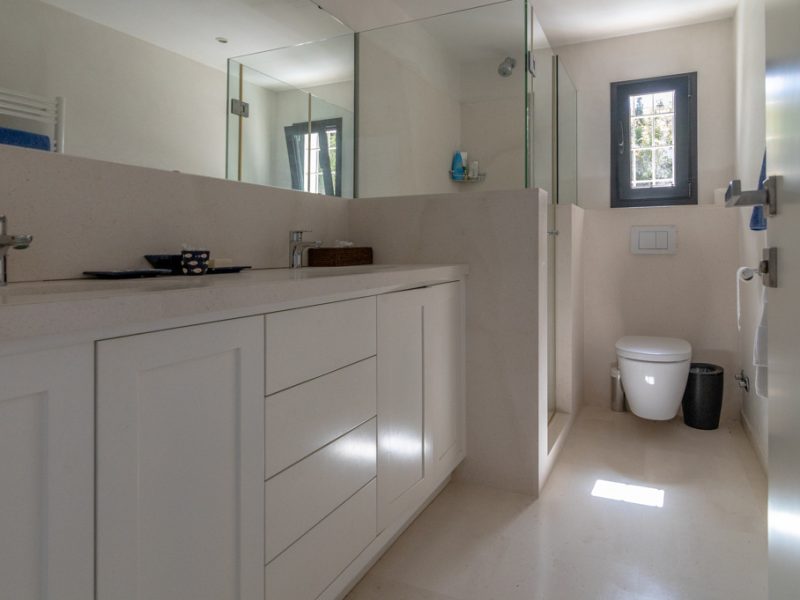 Bedroom suite at Roca Llisa, Ibiza