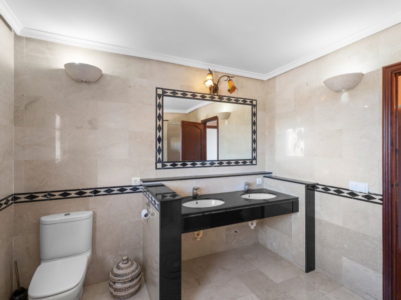 Villa Mediterranean bathroom at Sant Antoni de Portmany, Ibiza Villa Mediterranean bathroom at Sant Antoni de Portmany, Ibiza