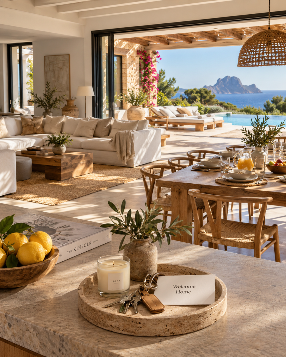 Preparar su casa de Ibiza antes de su llegada