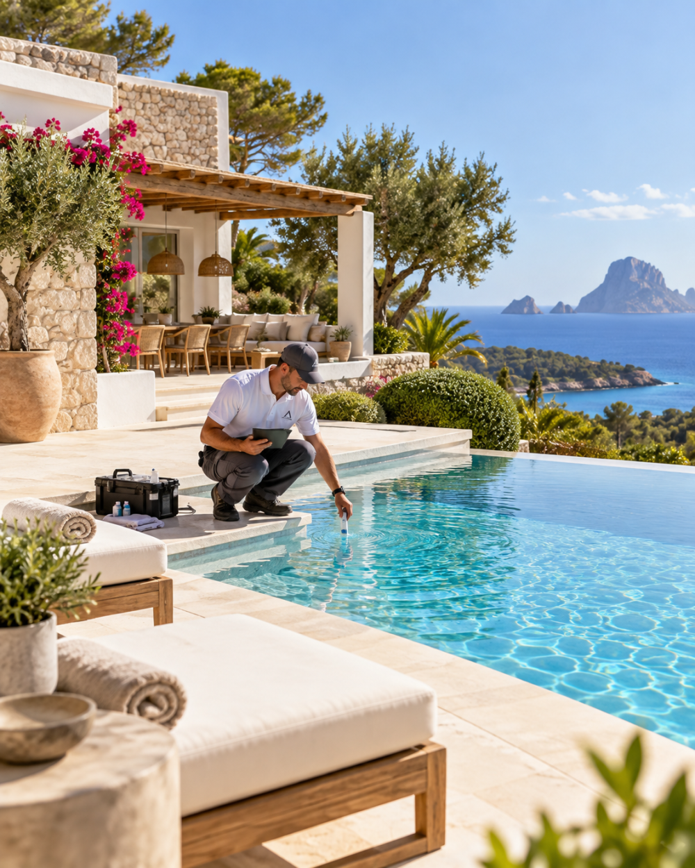 Mantenimiento de propiedades en Ibiza