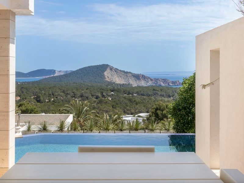 Infinity pool mountain sea view, Villa Annina, Vista Alegre, Ibiza Infinity pool mountain sea view, Villa Annina, Vista Alegre, Ibiza