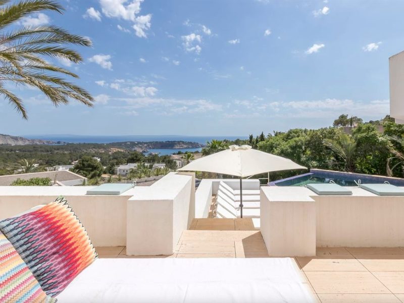 Terrace sea view, Villa Annina, Vista Alegre, Ibiza Terrace sea view, Villa Annina, Vista Alegre, Ibiza