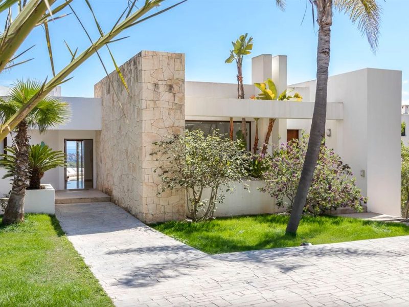 Villa front entrance, Villa Annina, Vista Alegre, Ibiza Villa front entrance, Villa Annina, Vista Alegre, Ibiza